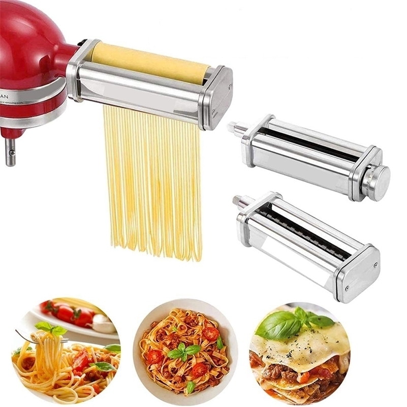 Electric Noodle Makers Stainless Steel Noodle Makers for ThinThickFlaky Noodles Cutter Roller for Stand Mixers Kitchen Aid Pasta Food Processor 221108
Electric Noodle Makers Stainless Steel Noodle Makers for ThinThickFlaky Noodles Cutter Roller for Stand Mixers Kitchen Aid Pasta Food Processor 221108
