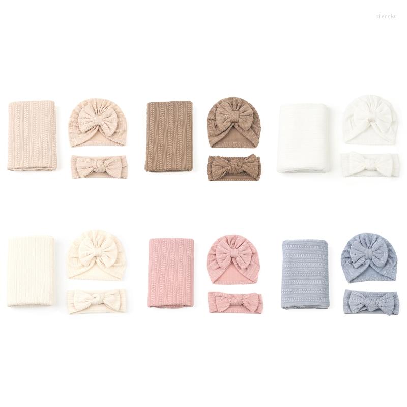 Blankets 67JC 3pcs Baby Swaddle Headband And Hat Set Born Receiving Blanket Shower Gift Pography Props For Boy Girl, Pink
Blankets 67JC 3pcs Baby Swaddle Headband And Hat Set Born Receiving Blanket Shower Gift Pography Props For Boy Girl, Pink