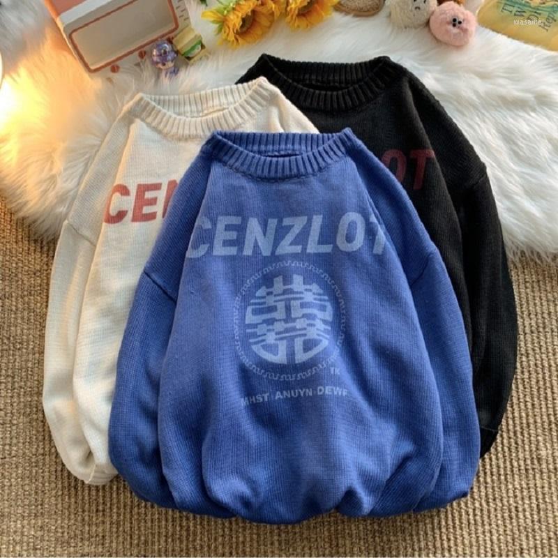 Men's Sweaters Happy Word Sweater Korean Version Of The Autumn Net Red Flower Loose Trend Knitted Men, Black
Men's Sweaters Happy Word Sweater Korean Version Of The Autumn Net Red Flower Loose Trend Knitted Men, Black