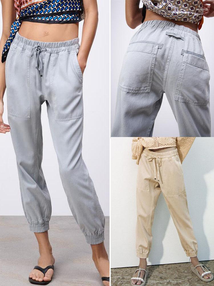 Women's Pants Trousers 2022 Fall Style Women's All-match Casual Elastic Waist Adjustable Tie Weekend Jogging, Sand color
Women's Pants Trousers 2022 Fall Style Women's All-match Casual Elastic Waist Adjustable Tie Weekend Jogging, Sand color