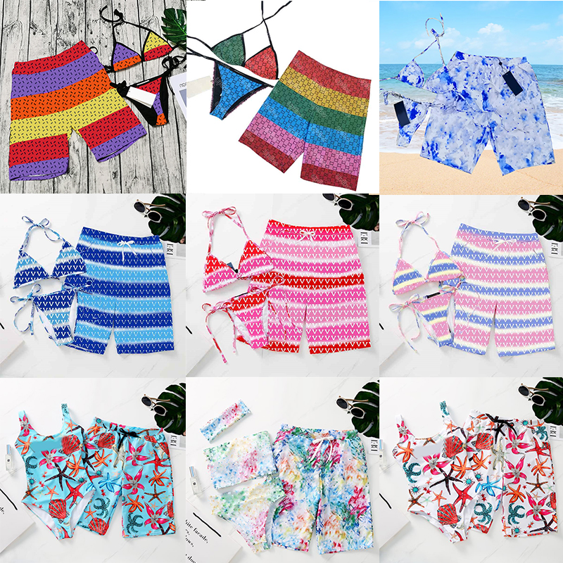 Summer Couple Sports Swimsuit Lovers Swimwear Textile Men Beach Pants Swim Trucks Sweethearts Swimming Wear Ladies Bathing Suits For Holiday Honeymoon, As show
Summer Couple Sports Swimsuit Lovers Swimwear Textile Men Beach Pants Swim Trucks Sweethearts Swimming Wear Ladies Bathing Suits For Holiday Honeymoon, As show