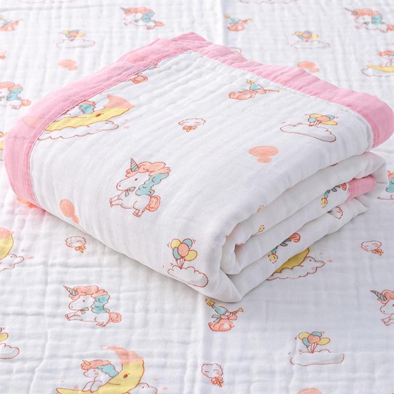 Blankets Kangobaby #My Soft Life# Four Seasons 6 Layers Muslin Cotton Baby Swaddle Blanket Born Quilt Infant Bath Towel, B2
Blankets Kangobaby #My Soft Life# Four Seasons 6 Layers Muslin Cotton Baby Swaddle Blanket Born Quilt Infant Bath Towel, B2