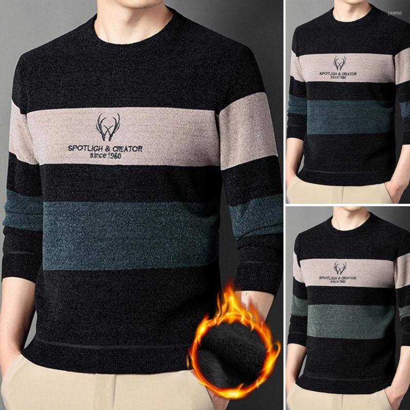 Men's Sweaters Men Autumn Sweater Color Matching Striped Long Sleeve Print O Neck Warm Elastic Pullover Anti-shrink Winter Male Clothes, Green
Men's Sweaters Men Autumn Sweater Color Matching Striped Long Sleeve Print O Neck Warm Elastic Pullover Anti-shrink Winter Male Clothes, Green