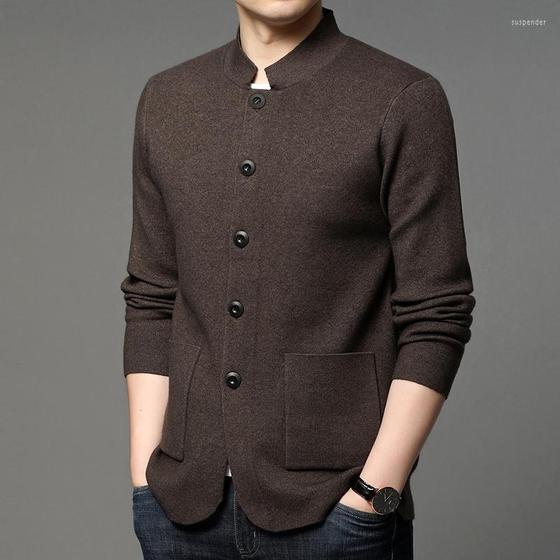 Men's Sweaters Autumn 2023 Spring Arrivals Men Cardigan Fashion Chinese Single Breasted Casual Classic Knitted Sweater Coats, Black
Men's Sweaters Autumn 2023 Spring Arrivals Men Cardigan Fashion Chinese Single Breasted Casual Classic Knitted Sweater Coats, Black