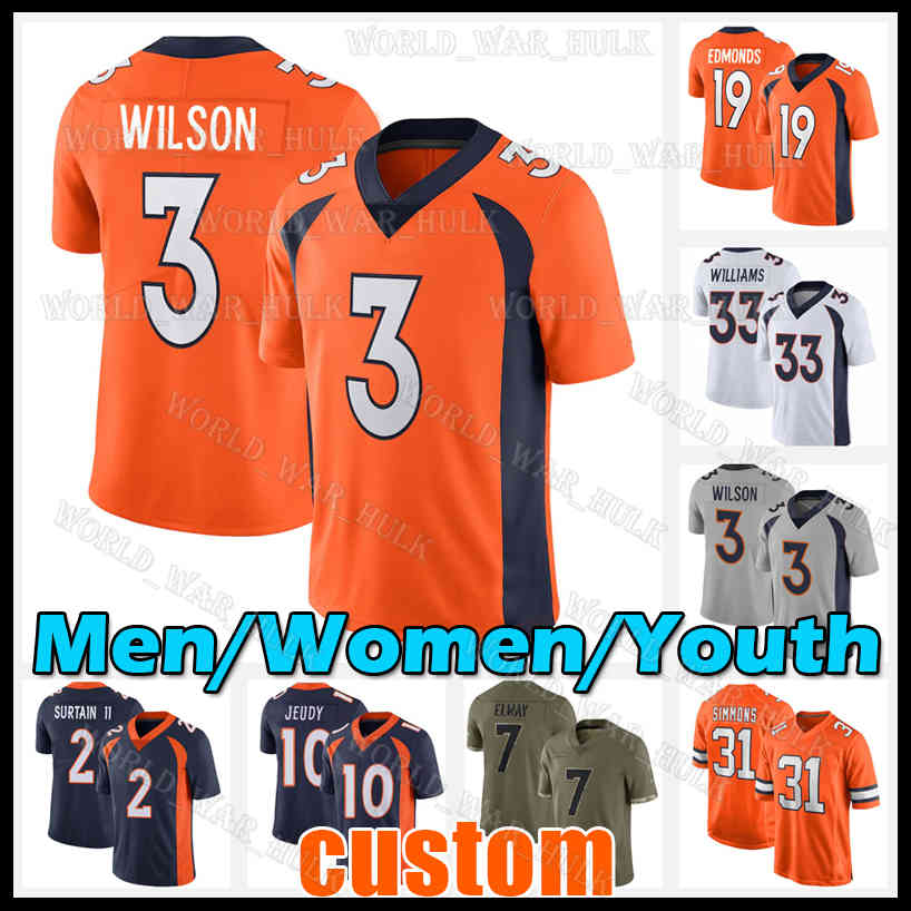 19 Chase Edmonds Jersey Courtland Sutton Football 54 Jacob Martin 3 Russell Wilson Peyton Manning Terrell Davis Ed McCaffrey Alex Singleton Tim Patrick Greg Dulcich, Women jersey(y m)
19 Chase Edmonds Jersey Courtland Sutton Football 54 Jacob Martin 3 Russell Wilson Peyton Manning Terrell Davis Ed McCaffrey Alex Singleton Tim Patrick Greg Dulcich, Women jersey(y m)