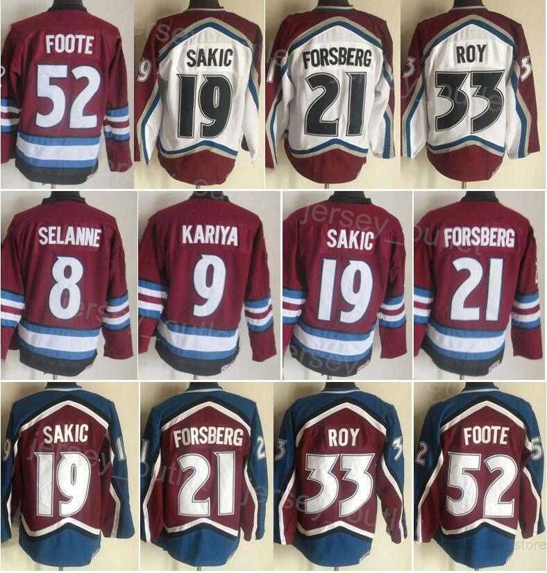 CUSTOM 2022 Men CCM Hockey Retro Adam Foote Jersey Vintage Classic Peter Forsberg Joe Sakic Patrick Roy Teemu Selanne Paul Kariya All stitch, White
CUSTOM 2022 Men CCM Hockey Retro Adam Foote Jersey Vintage Classic Peter Forsberg Joe Sakic Patrick Roy Teemu Selanne Paul Kariya All stitch, White