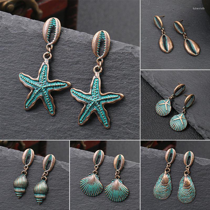Dangle Earrings Vintage Boho Shell Starfish Conch Marine Women Statement Summer Beach Jewelry Accessories Wholesale
Dangle Earrings Vintage Boho Shell Starfish Conch Marine Women Statement Summer Beach Jewelry Accessories Wholesale