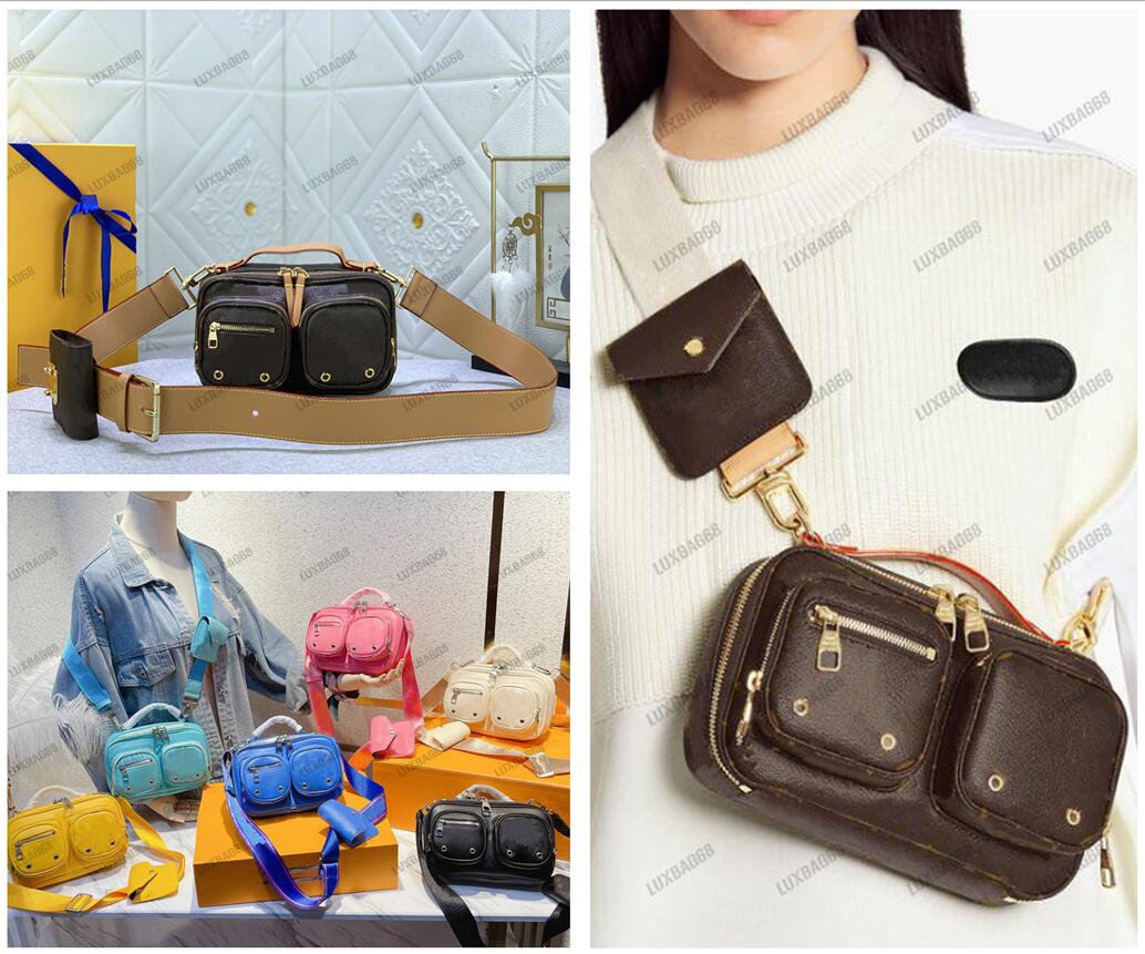 Sporty Utility Crossbody Camera Bag Monograms Brown Women's Designer Purse Trio Pocket Messenger Bag For Men, #01
Sporty Utility Crossbody Camera Bag Monograms Brown Women's Designer Purse Trio Pocket Messenger Bag For Men, #01