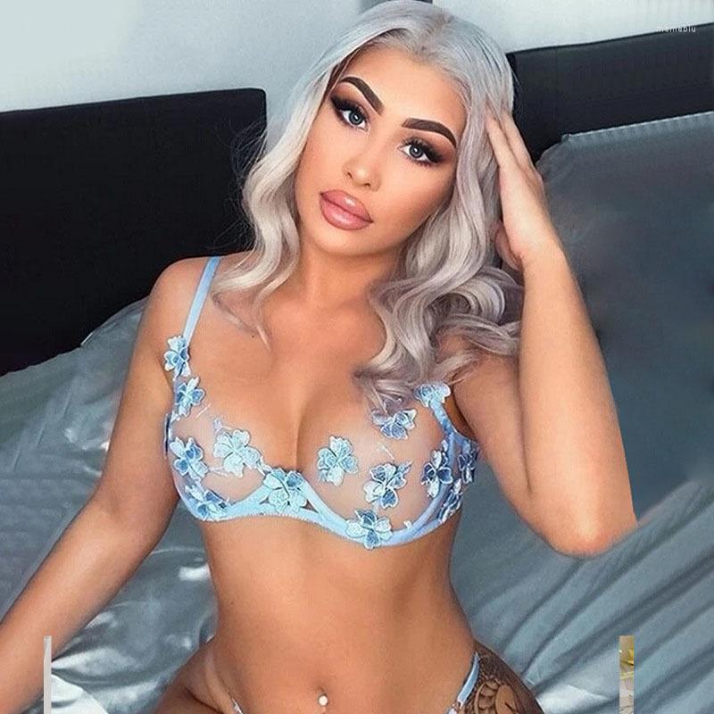 Bras Sets Women See Through Erotic Lingerie Set Sexy Mesh Embroidery Flower Pink Blue Babydoll Underwear Exotic Bra Thong Porno, White
Bras Sets Women See Through Erotic Lingerie Set Sexy Mesh Embroidery Flower Pink Blue Babydoll Underwear Exotic Bra Thong Porno, White