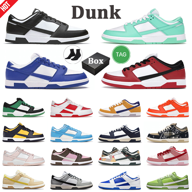 With Box Men Women Dunks Low Running Shoes White Black UNC Classic Green Glow GAI Kentucky Championship University Red mens trainer sneakers, # 49
With Box Men Women Dunks Low Running Shoes White Black UNC Classic Green Glow GAI Kentucky Championship University Red mens trainer sneakers, # 49