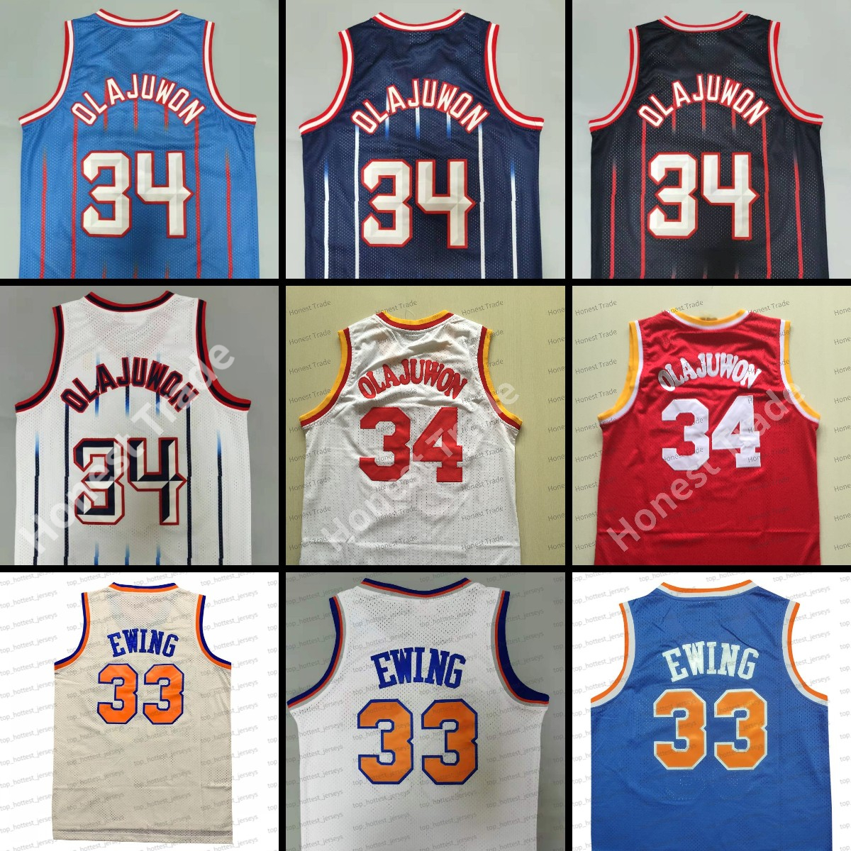 Retro 34 Hakeem Basketball Jersey Patrick 33 Ewing Mitchell Ness Red Navy Blue Mens Jerseys Stitched Throwback, Men jersey cream
Retro 34 Hakeem Basketball Jersey Patrick 33 Ewing Mitchell Ness Red Navy Blue Mens Jerseys Stitched Throwback, Men jersey cream