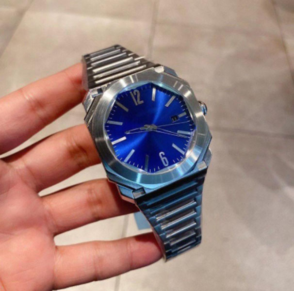 Squar Octo Roma Collection Automatic Blue Dial Watches 41.5MM Mechanical Glack Back Men Watch Stainless Steel Strap Mens Wristwatches Sports & Leisure Fashion
Squar Octo Roma Collection Automatic Blue Dial Watches 41.5MM Mechanical Glack Back Men Watch Stainless Steel Strap Mens Wristwatches Sports & Leisure Fashion