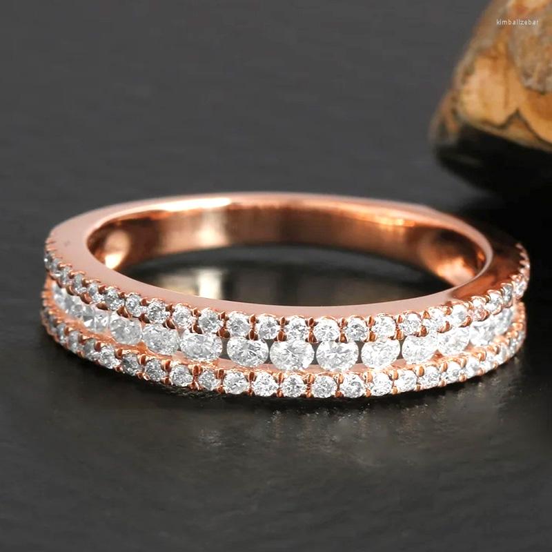 Wedding Rings Shiny Pave CZ For Women Simple Sophisticated Women's Finger Accessories Engagement Party Personality Jewelry
Wedding Rings Shiny Pave CZ For Women Simple Sophisticated Women's Finger Accessories Engagement Party Personality Jewelry
