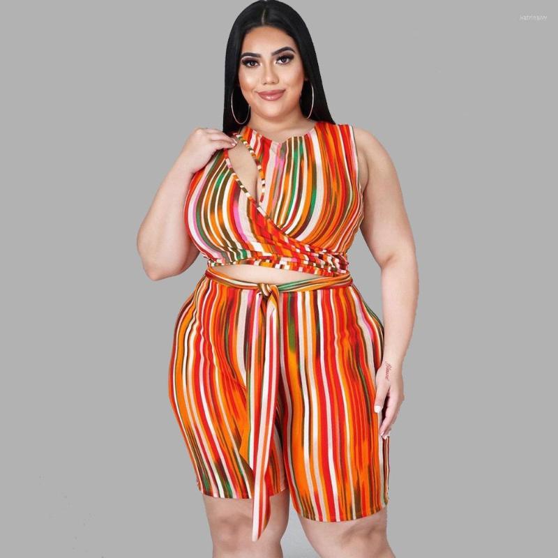 Tracksuits Plus Size Women Clothing Whole Items Sleeveless Print Round Neck Crop Tops Loose Casual Pants Sexy Summer Two Piece1389417, Orange
Tracksuits Plus Size Women Clothing Whole Items Sleeveless Print Round Neck Crop Tops Loose Casual Pants Sexy Summer Two Piece1389417, Orange