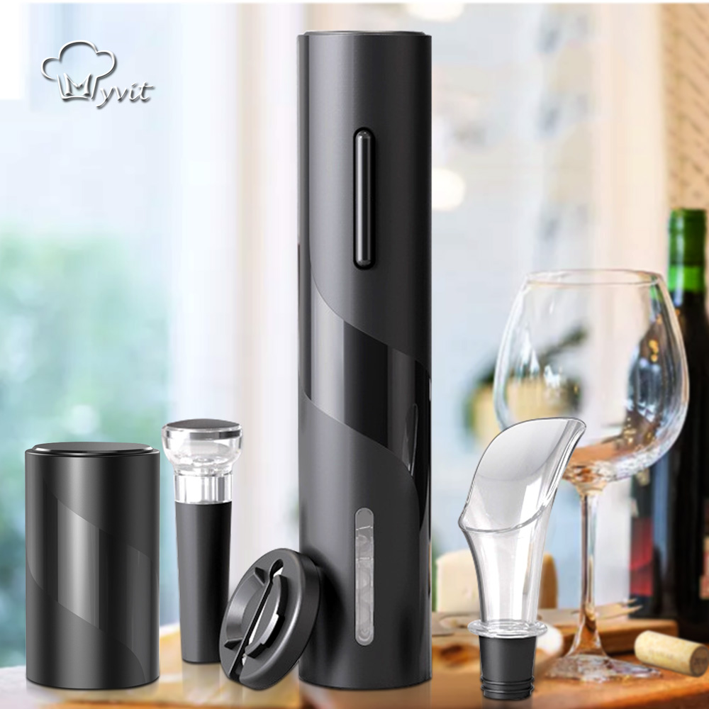 Electric Wine Opener Automatic Corkscrew Openers for Beer Rechargeable Bottle Opener Foil Cutter Kitchen Bar Can
Electric Wine Opener Automatic Corkscrew Openers for Beer Rechargeable Bottle Opener Foil Cutter Kitchen Bar Can