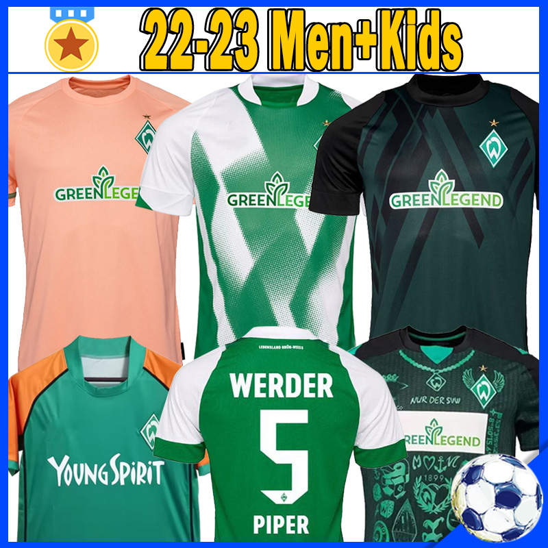 22/23 WeRdEr BReMeN Soccer Jerseys Special Marvin Ducksch Leonardo Bittencourt BLACK GREEN Retro 03 04 How Deep is Your Love FOOTBALL Uniform THAILAND QUALITY SHIRT, Bulaimei 22-23 away kids kits
22/23 WeRdEr BReMeN Soccer Jerseys Special Marvin Ducksch Leonardo Bittencourt BLACK GREEN Retro 03 04 How Deep is Your Love FOOTBALL Uniform THAILAND QUALITY SHIRT, Bulaimei 22-23 away kids kits