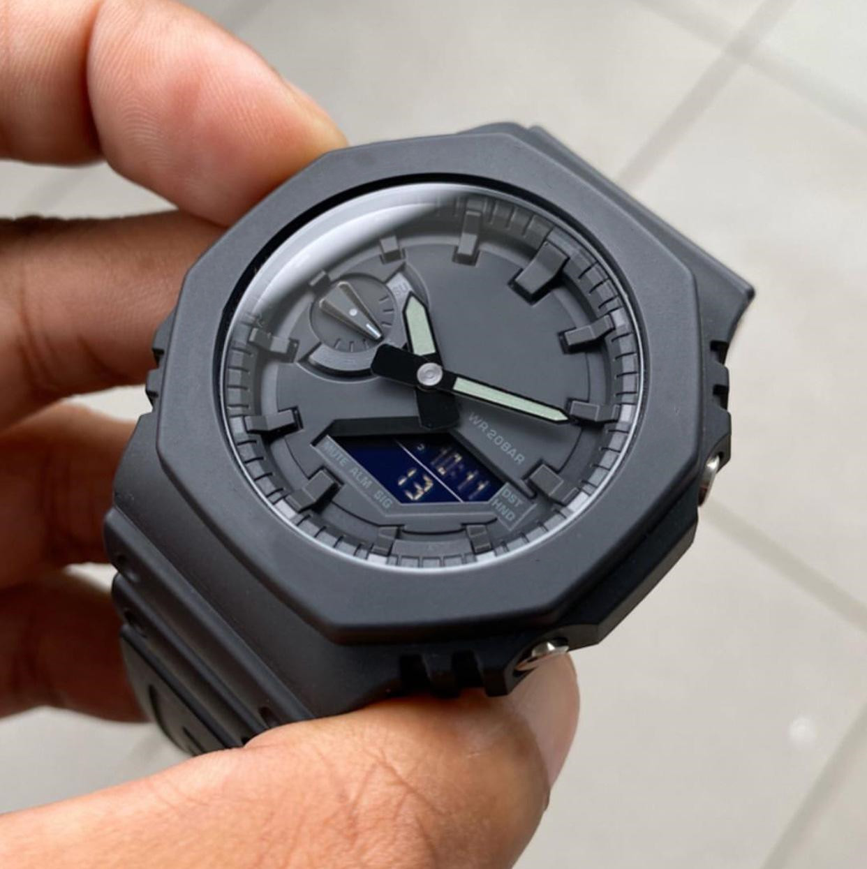 Iced Out Watch Sport Quartz Men's Digital Watch Slim detachable Assembled dial Waterproof World Time LED Full Feature Oak Series 6 colors
Iced Out Watch Sport Quartz Men's Digital Watch Slim detachable Assembled dial Waterproof World Time LED Full Feature Oak Series 6 colors