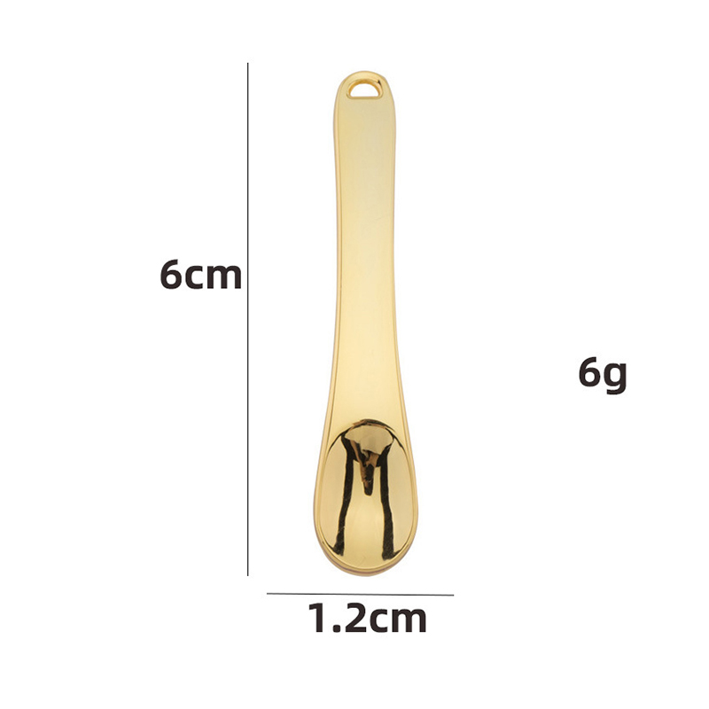 Mini Face Cream Spoon Skin Care Beauty Cosmetic Spatula Spoons Metal Eye Creams Stick