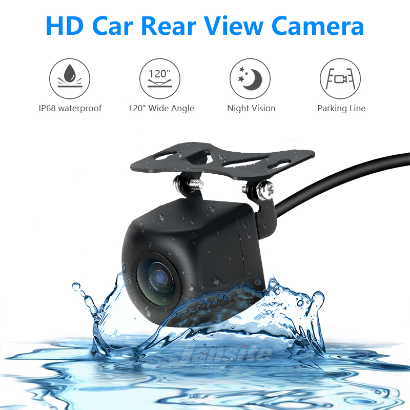 Car Rear View Camera Backup Reverse Camera Reversing Image Waterproof Night Vision for Auto Audio Car Monitor AV Port