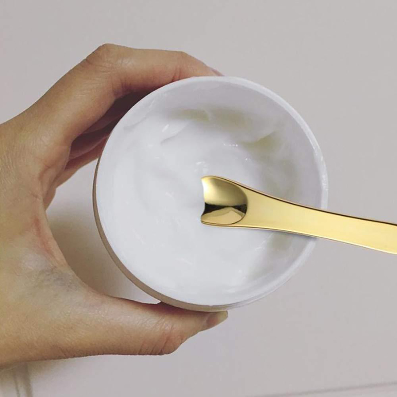 Mini Face Cream Spoon Skin Care Beauty Cosmetic Spatula Spoons Metal Eye Creams Stick