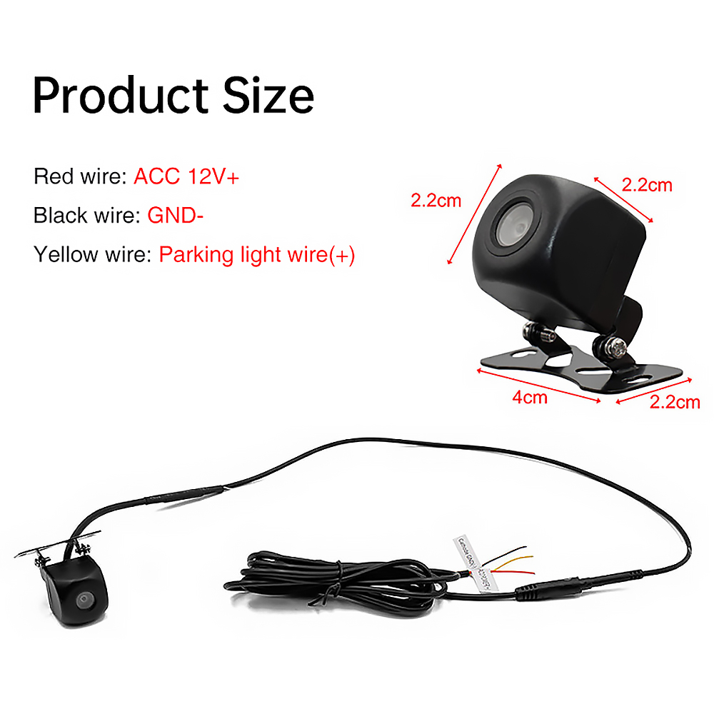 XINMY Professional Wifi Car Rear View Camera Car Camera HD Rear View Camera BackUp Car Reverse Cameras Auto for Android Ios
