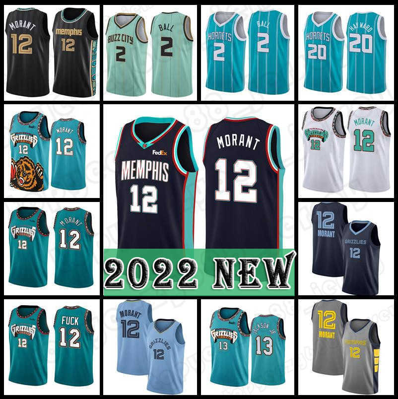 Basketball 12 Ja Morant Murray State University College Grizzlie LaMelo 2 Ball Gordon 20 Hayward Hornet Jerseys 21-22 New Season Jaren 13, Jersey
Basketball 12 Ja Morant Murray State University College Grizzlie LaMelo 2 Ball Gordon 20 Hayward Hornet Jerseys 21-22 New Season Jaren 13, Jersey