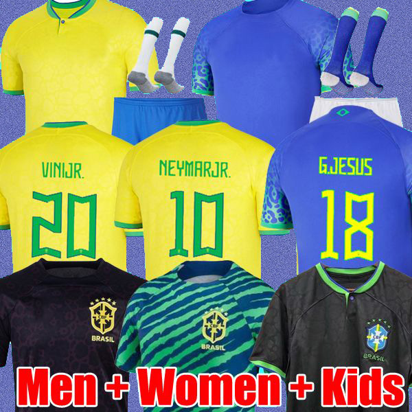 22 23 World Cup brazil Soccer jersey MARCELO PELE PAQUETA NERES COUTINHO FIRMINO JESUS VINI JR 2022 2023 BrasilS football Shirts kids kit Men women uniforms 99909, Trainning
22 23 World Cup brazil Soccer jersey MARCELO PELE PAQUETA NERES COUTINHO FIRMINO JESUS VINI JR 2022 2023 BrasilS football Shirts kids kit Men women uniforms 99909, Trainning