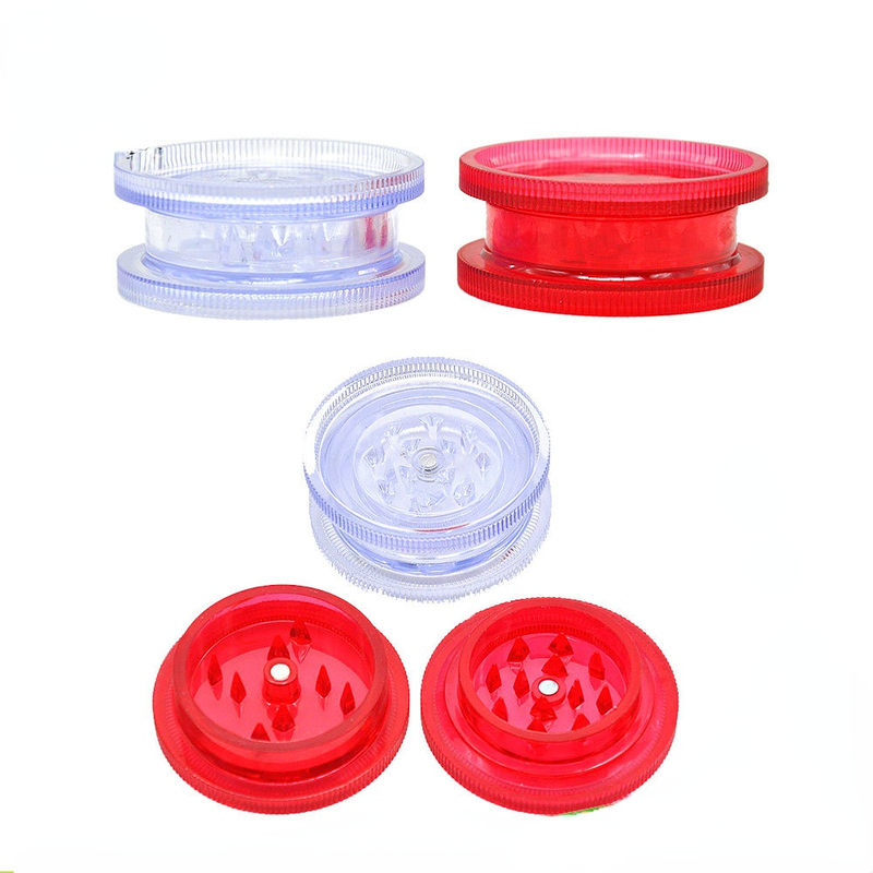 Transparent 53mm 2-Layer Plastic Herb Grinder bong Tobacco Smoke Detectors Pope Smoking Acrylic Smoke Pipes Jryzt Smoking Accessories
Transparent 53mm 2-Layer Plastic Herb Grinder bong Tobacco Smoke Detectors Pope Smoking Acrylic Smoke Pipes Jryzt Smoking Accessories