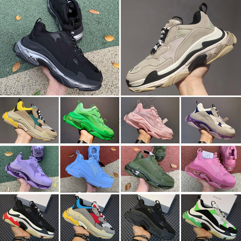 2023 triple s 17FW Casual Shoes men women designer platform sneakers black white grey red pink blue green Light Tan trainers sports Jogging Walking 36-45, Wholesale of factory
2023 triple s 17FW Casual Shoes men women designer platform sneakers black white grey red pink blue green Light Tan trainers sports Jogging Walking 36-45, Wholesale of factory