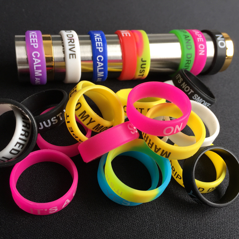 E-cigarette Accessories Lanyard silicone ring bracelet customized silicones vape band 13mm 18mm 22mm rubber band beauty Vapor for E Cigarette
E-cigarette Accessories Lanyard silicone ring bracelet customized silicones vape band 13mm 18mm 22mm rubber band beauty Vapor for E Cigarette