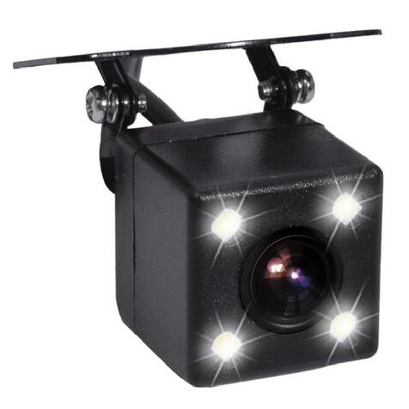 Car Rear View Camera HD Rear View Video Vehicle Backup Reverse Cameras 4 LED Night Vision Parking Camera Wide Angle