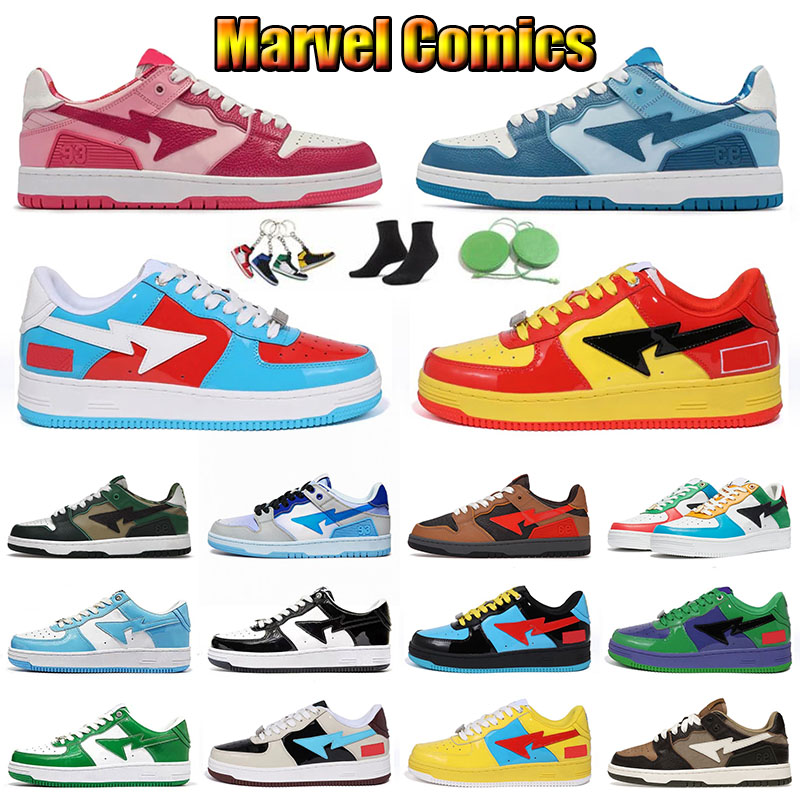 bapestas baped SK8 Sta casual shoes SK8 bapesta Designer camo black white green red orange camouflage men women trainers sports sneakers classic platform shoe 36-45, 36-45 pastel pack pink
bapestas baped SK8 Sta casual shoes SK8 bapesta Designer camo black white green red orange camouflage men women trainers sports sneakers classic platform shoe 36-45, 36-45 pastel pack pink