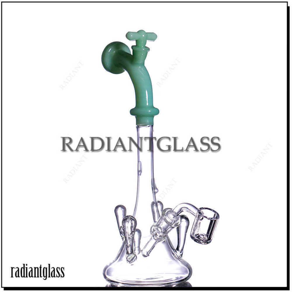 Hookahs Water Faucet Head Glass Bong Noverty Bongs 5mm thick smoking water pipe with 14mm quartz banger
Hookahs Water Faucet Head Glass Bong Noverty Bongs 5mm thick smoking water pipe with 14mm quartz banger