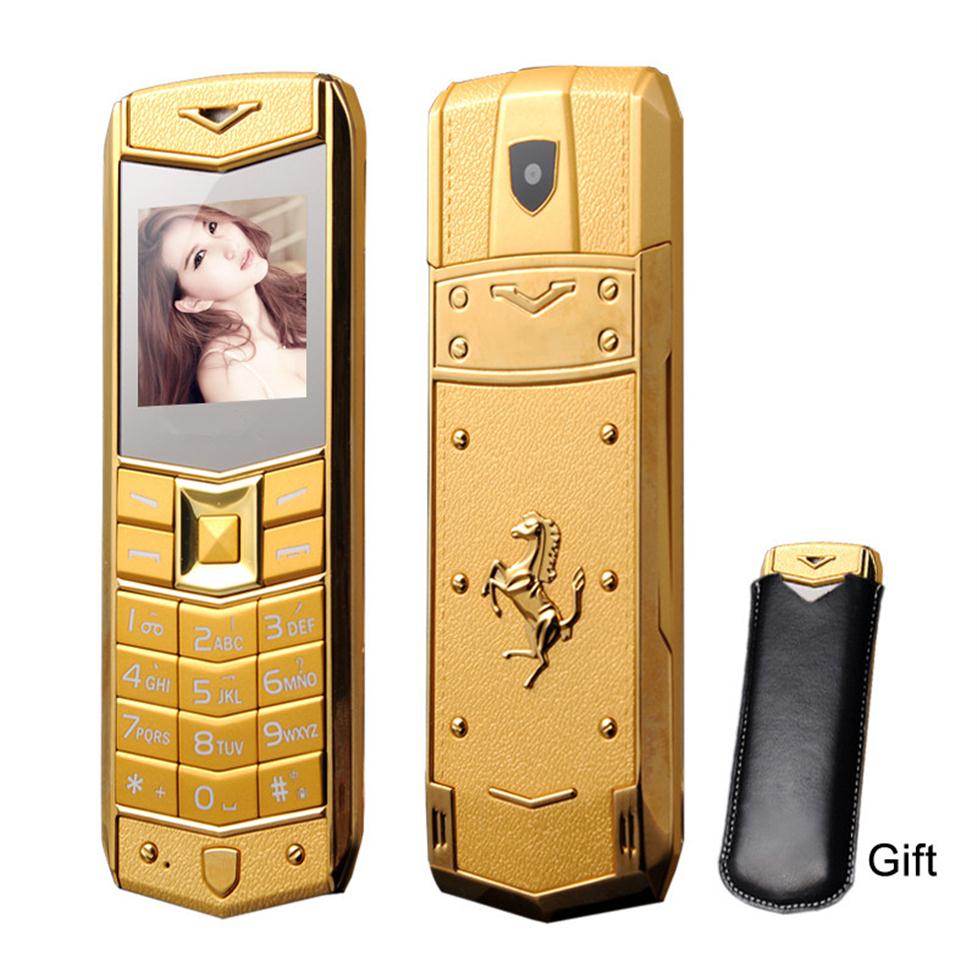Unlocked super luxury mobile phones for man Women Dual sim card Mp3 Camera metal frame stainless steel cell phone case274f, Golden
Unlocked super luxury mobile phones for man Women Dual sim card Mp3 Camera metal frame stainless steel cell phone case274f, Golden