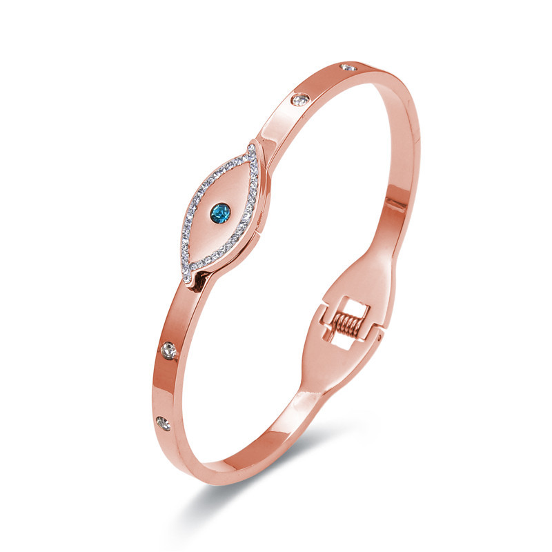 Bohemian Style Evil Eye Bangle Bracelet Jewelry for Women Gift