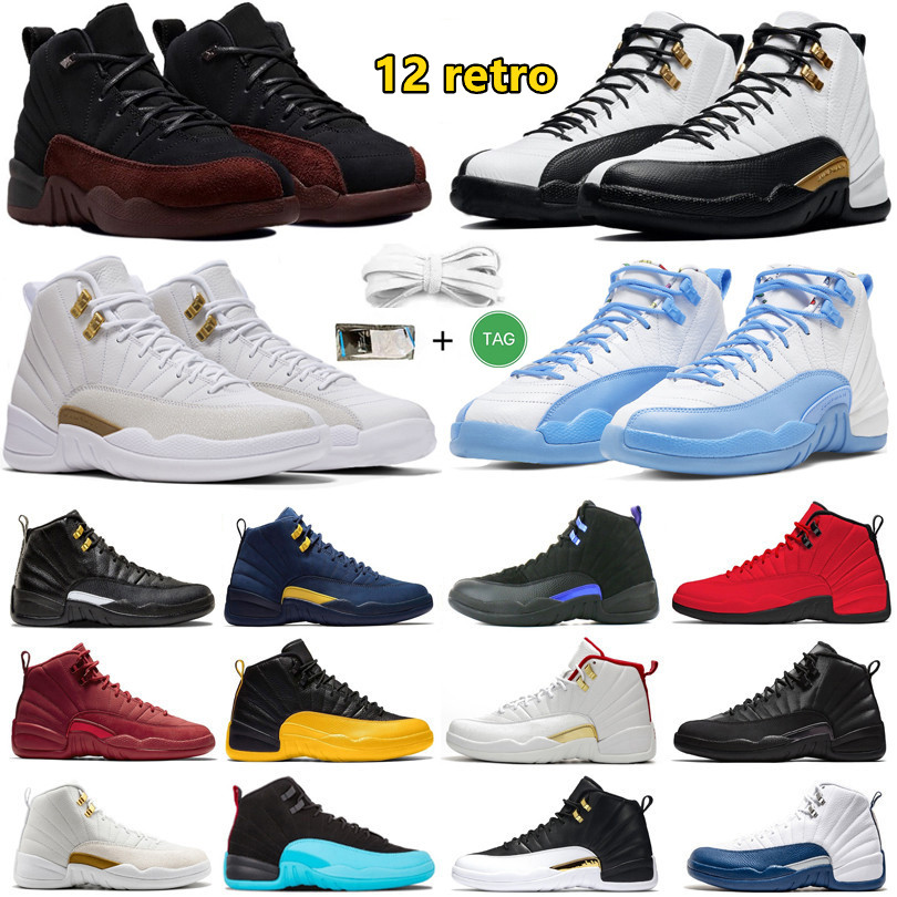 Jumpman 12 retro 12s Mens Basketball Shoes taxi Ma Maniere x Black University Blue OVO white Golf Dark Grey Michigan Men Women Trainers Sports Sneakers Sneaker, Color#1
Jumpman 12 retro 12s Mens Basketball Shoes taxi Ma Maniere x Black University Blue OVO white Golf Dark Grey Michigan Men Women Trainers Sports Sneakers Sneaker, Color#1