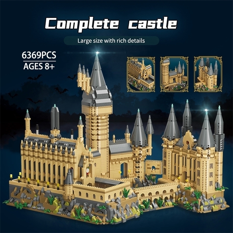 Blocks MOC 6369Pcs City Magic Medieval Castle Mini Model Building Micro Architecture Assemble Bricks Toys For Children Gift 221109
Blocks MOC 6369Pcs City Magic Medieval Castle Mini Model Building Micro Architecture Assemble Bricks Toys For Children Gift 221109