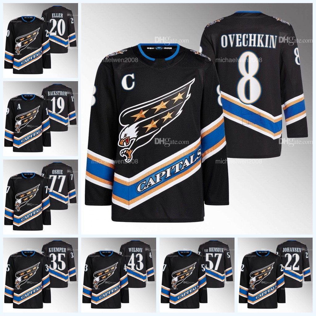 8 Alexander Ovechkin Capitals Jersey Washington Reverse Retro Dmitry Orlov Dylan Strome Nicklas Backstrom Evgeny Kuznetsov Darcy Kuemper T.J. Oshie Lars Eller, White
8 Alexander Ovechkin Capitals Jersey Washington Reverse Retro Dmitry Orlov Dylan Strome Nicklas Backstrom Evgeny Kuznetsov Darcy Kuemper T.J. Oshie Lars Eller, White