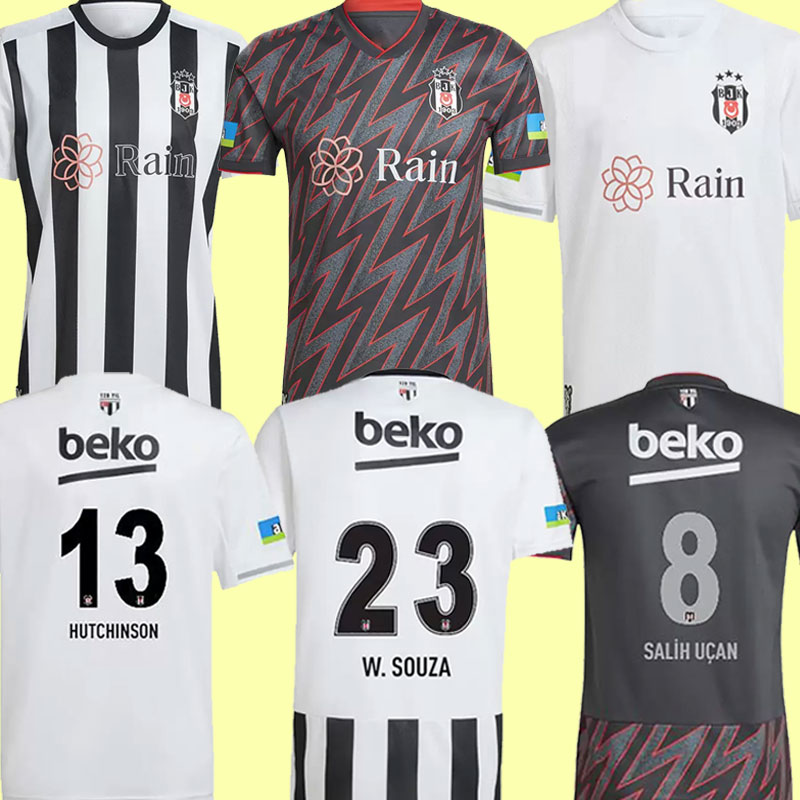 2022 2023 Besiktas JK Soccer Jerseys Home White Karaman Deigo Costa Larin Ghezzal Welinton Vida Away Black 22 23 Besiktas Jimnastik Kulubu football shirts, Third
2022 2023 Besiktas JK Soccer Jerseys Home White Karaman Deigo Costa Larin Ghezzal Welinton Vida Away Black 22 23 Besiktas Jimnastik Kulubu football shirts, Third