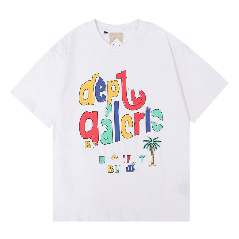 Men' T-shirts 2022 Summer New galleryes depts Color Lettered Hip Hop Unisex Casual Short Sleeve T-shirt, White
Men' T-shirts 2022 Summer New galleryes depts Color Lettered Hip Hop Unisex Casual Short Sleeve T-shirt, White