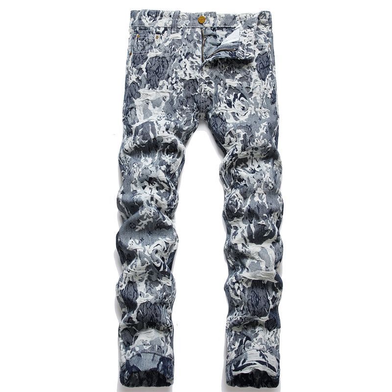 Designer Mens Jeans Hiking Pant Ripped Hip hop High Street Fashion Brand Pantalones Vaqueros Para Hombre Motorcycle Embroidery Close fitting 1T1O, 17
Designer Mens Jeans Hiking Pant Ripped Hip hop High Street Fashion Brand Pantalones Vaqueros Para Hombre Motorcycle Embroidery Close fitting 1T1O, 17