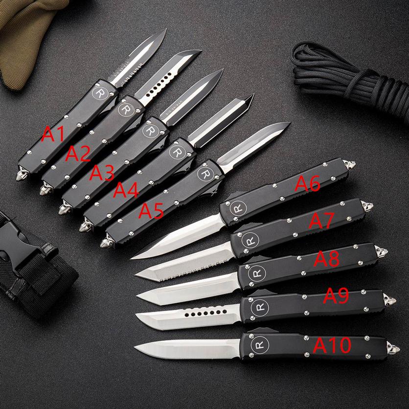 a2 VG10 automatic knives Benchmade knife t6061 handle CNC VG10 steel OUT pocket knife BM3300 Camping tactical Survival Hunting knife250F
a2 VG10 automatic knives Benchmade knife t6061 handle CNC VG10 steel OUT pocket knife BM3300 Camping tactical Survival Hunting knife250F