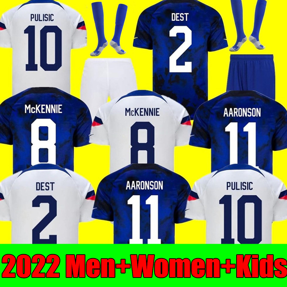 2022 World Cup PULISIC MCKENNIE Soccer Jerseys ERTZ ALTIDORE PRESS MORGAN 22 23 America Football Shirt United States Camisetas USA USMNT Men Women Kids kids Uniform, Kids home+socks
2022 World Cup PULISIC MCKENNIE Soccer Jerseys ERTZ ALTIDORE PRESS MORGAN 22 23 America Football Shirt United States Camisetas USA USMNT Men Women Kids kids Uniform, Kids home+socks