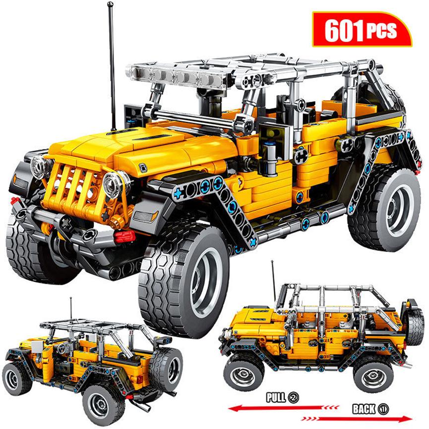 Creator Mechanical Pull Back Jeeped Off-road Vehicle Building Blocks For City Technic Car Bricks Toys For Boys LJ200928263a
Creator Mechanical Pull Back Jeeped Off-road Vehicle Building Blocks For City Technic Car Bricks Toys For Boys LJ200928263a