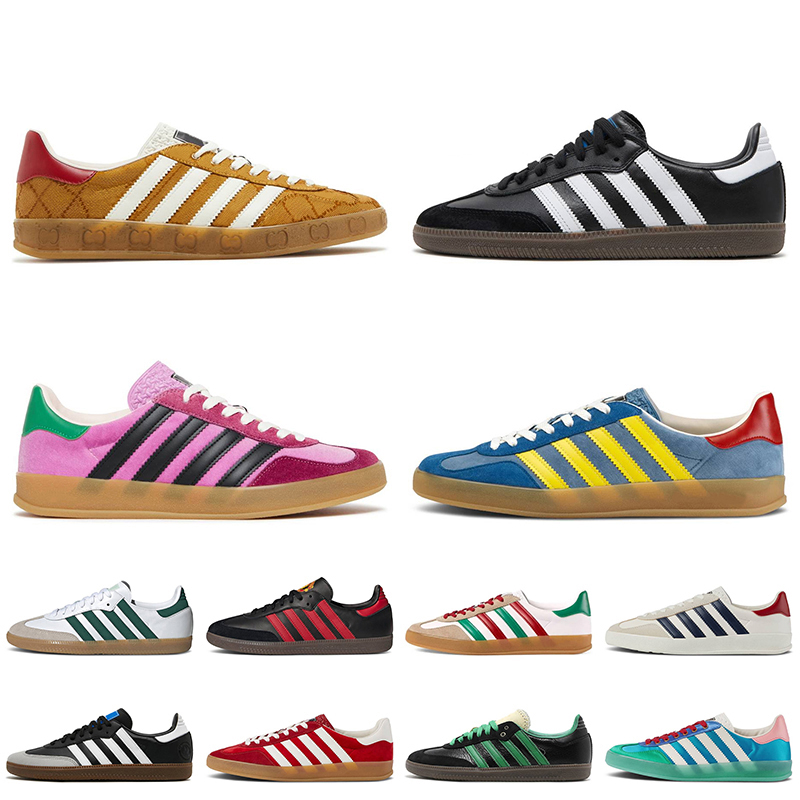 Luxury Monogram gazelles Samba Running Shoes Vegan Black Gum White Wales Bonner Austin FC Arsenal Red Gazelle Outdoor Sports Trainers Platform Sneakers Size 36-45, C11 36-45
Luxury Monogram gazelles Samba Running Shoes Vegan Black Gum White Wales Bonner Austin FC Arsenal Red Gazelle Outdoor Sports Trainers Platform Sneakers Size 36-45, C11 36-45