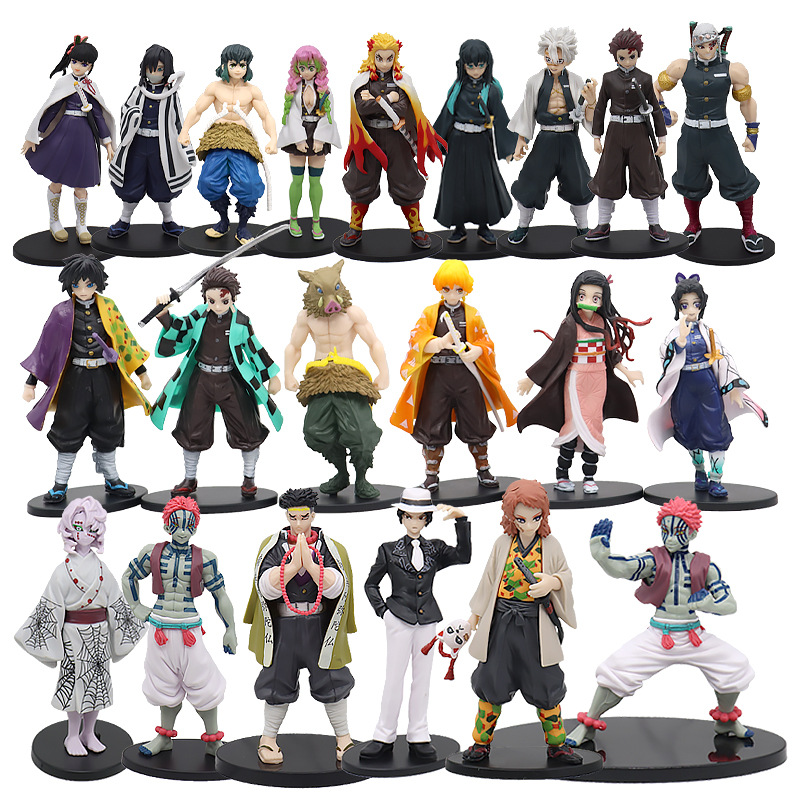 Demon slayer Figures toy manga Tanjiro Nezuko Agatsuma Zenitsu Inosuke Tomioka Yoshio, As show
Demon slayer Figures toy manga Tanjiro Nezuko Agatsuma Zenitsu Inosuke Tomioka Yoshio, As show