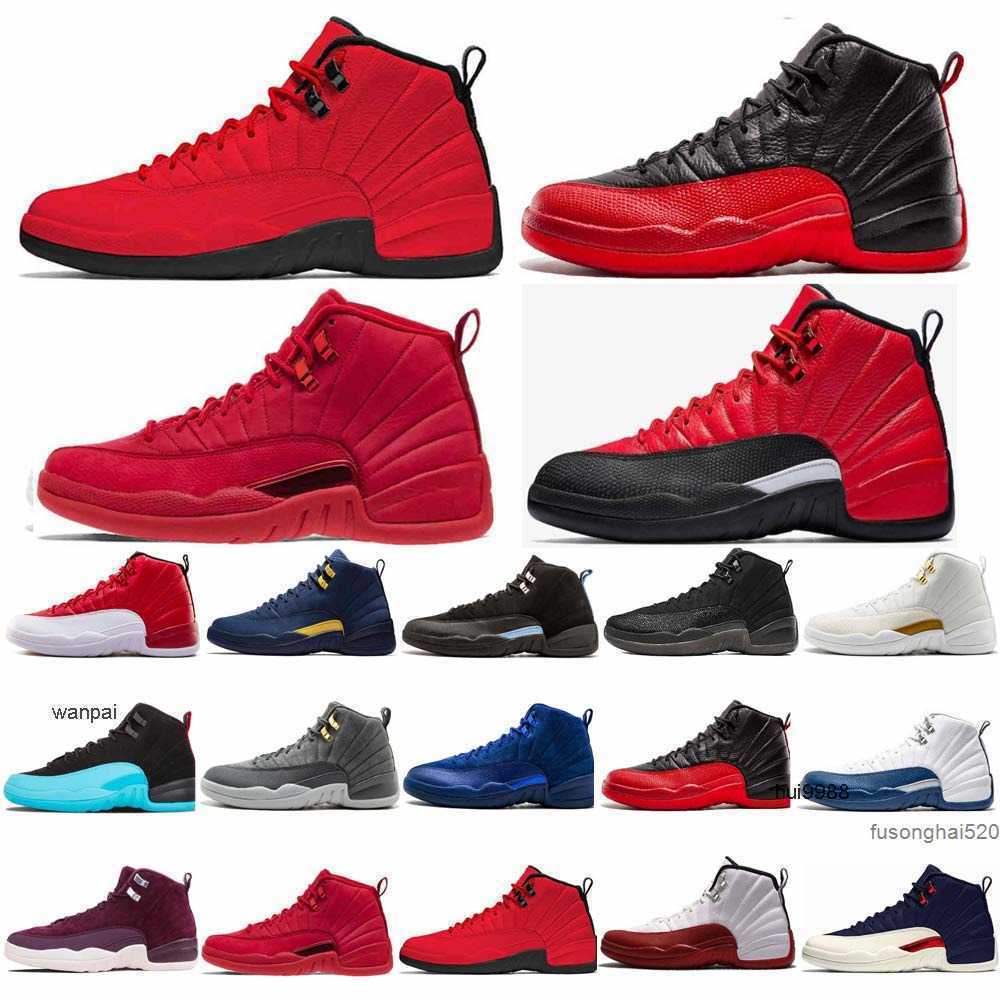 University gold 12 Basketball Shoes Men 12s french blue Twist Game Royal Winterized WNTR Wolf Grey the master Bulls Class of 2003 sports jordas