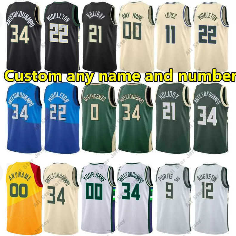 Basketball Jerseys Custom Buck Giannis 34 Antetokounmpo Khris Jrue Holiday Bobby jr Connaughton Grayson Allen 75th, Colour 9
Basketball Jerseys Custom Buck Giannis 34 Antetokounmpo Khris Jrue Holiday Bobby jr Connaughton Grayson Allen 75th, Colour 9