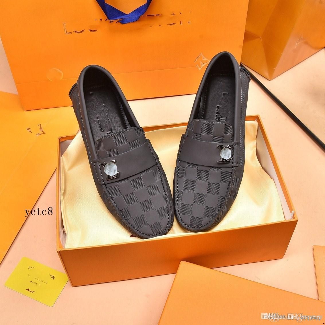 3A New Designer Genuine Leather Shoes Men's Spring 2022 Men Business Casual Soft-Soled Non-Slip Breathable Luxury Loafers Black Driving Shoes 33, #34
3A New Designer Genuine Leather Shoes Men's Spring 2022 Men Business Casual Soft-Soled Non-Slip Breathable Luxury Loafers Black Driving Shoes 33, #34