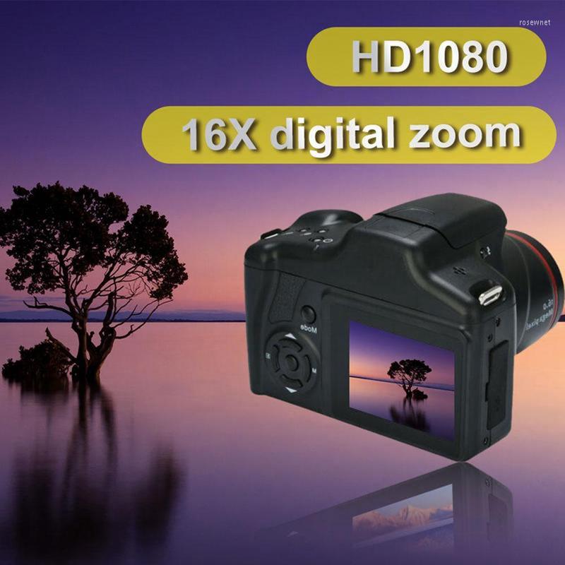 Digital Cameras Portable Travel Vlog Camera Pography 16X Zoom 1080P HD SLR AntiShake Po For Live Stream
